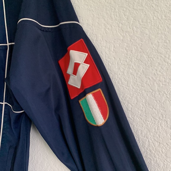 VINTAGE JACKET FC JUVENTUS LOTTO SOCCER CHAMPIONS LEAGUE TRACK - Picture 4 of 9